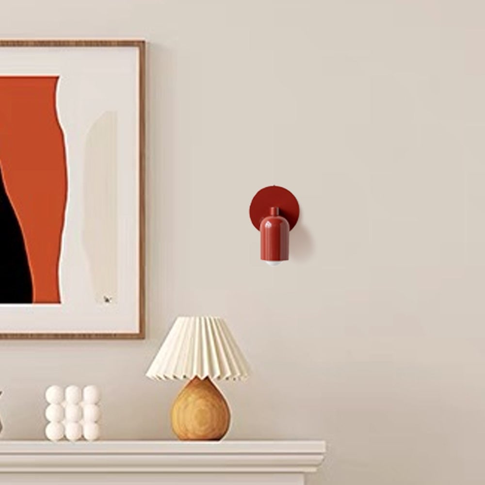 Simple Modern Small Stained Wall Sconce - Lumpaz