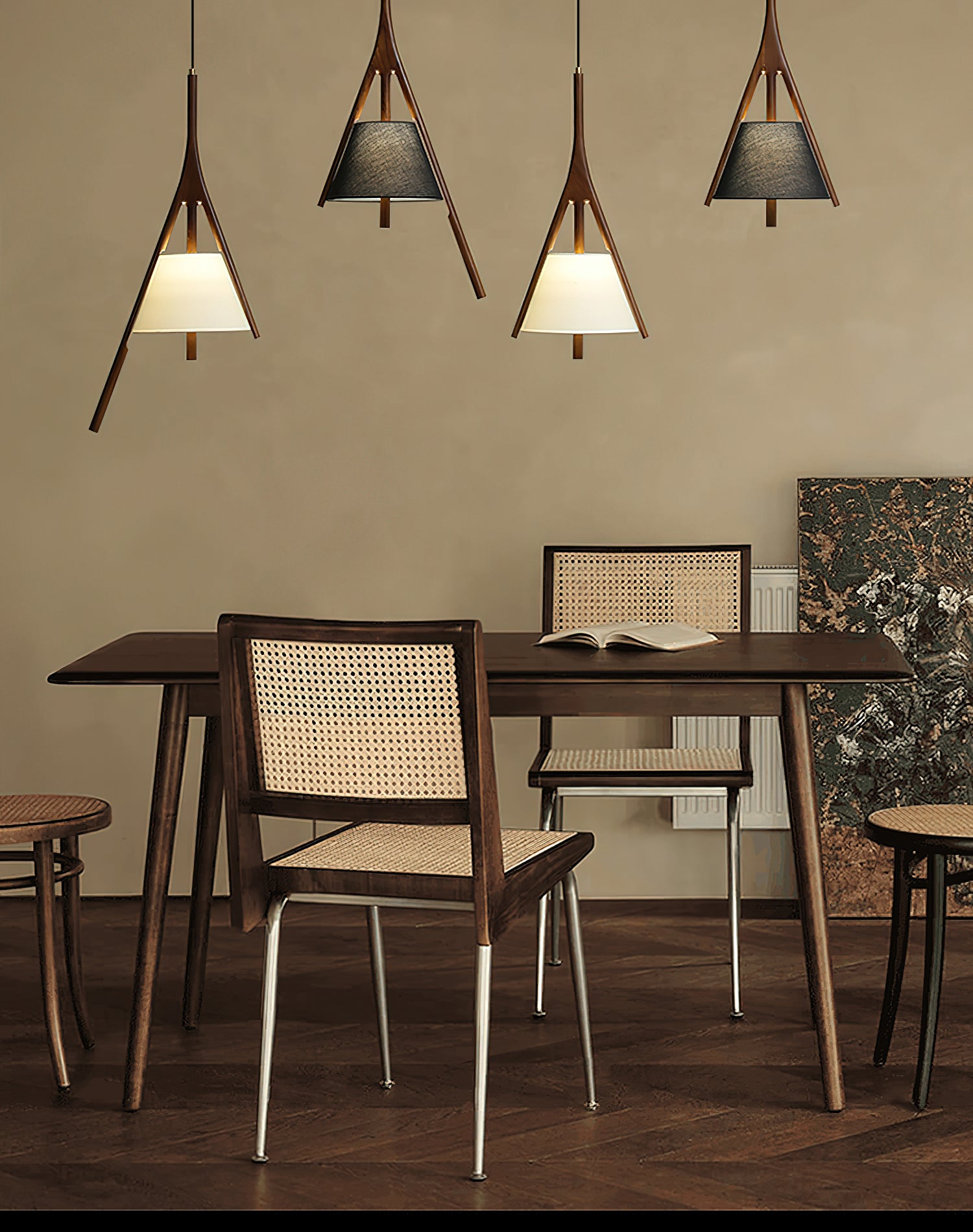 Nanzhi Wood Pendant Lamp - Lumpaz