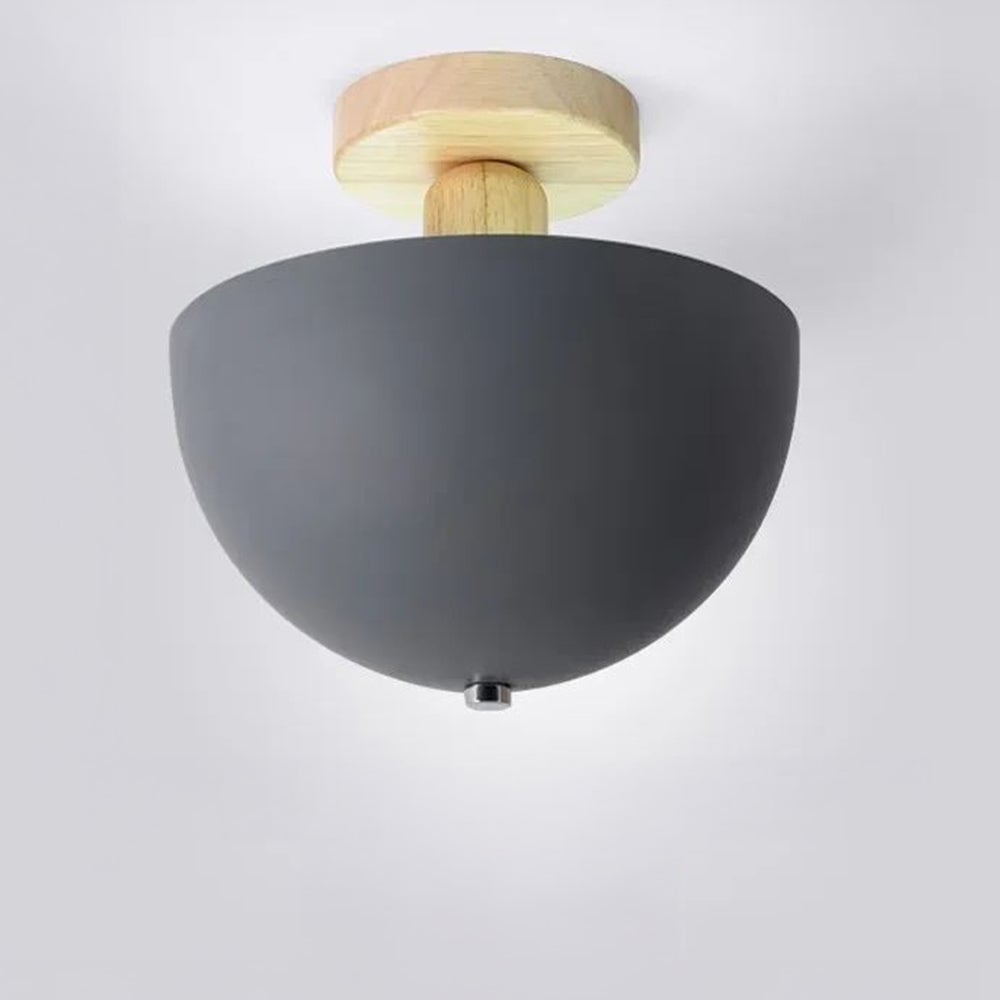 Scandinavian Simple Round Ceiling Light - Lumpaz