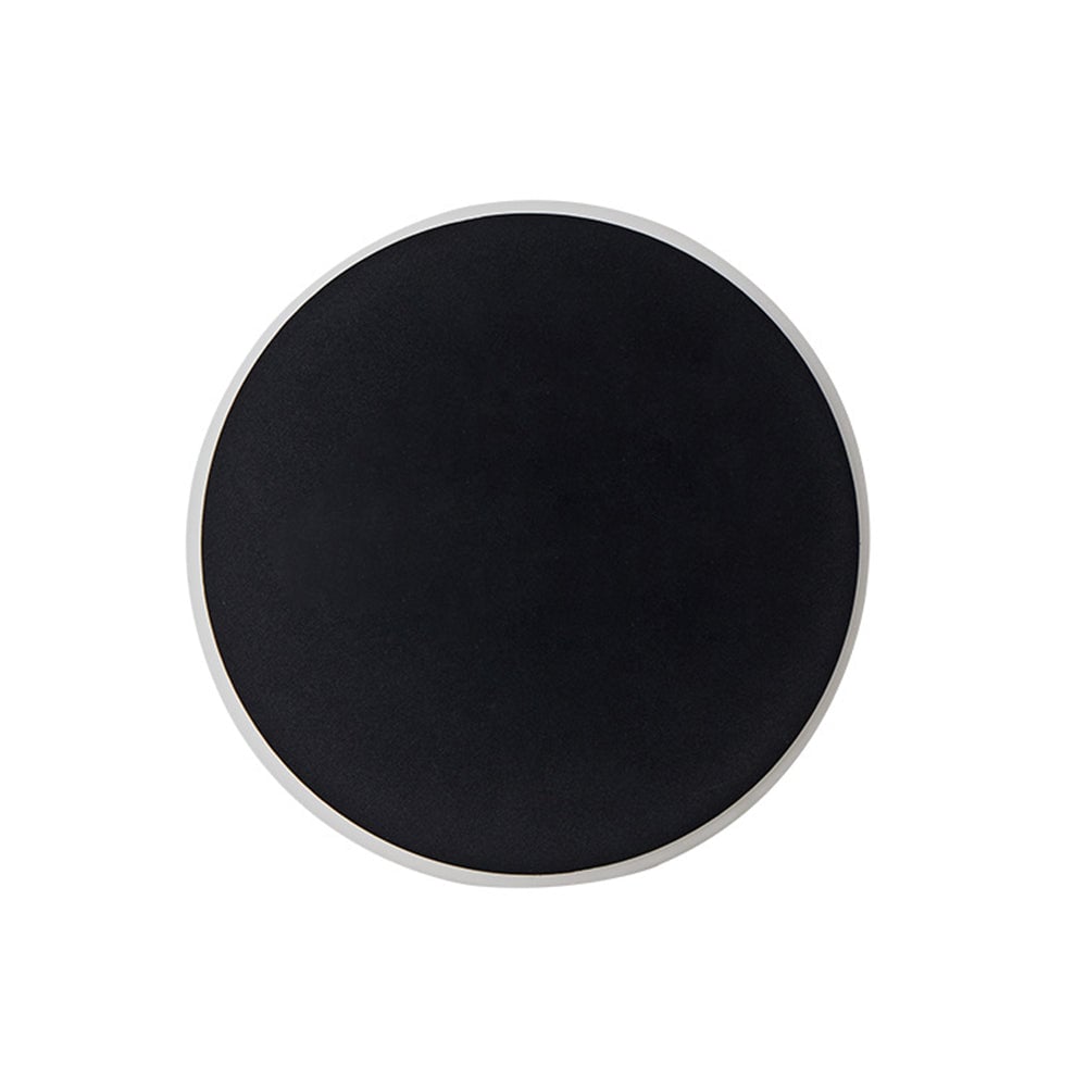 Minimalist Round Metal LED Outdoor Wall Light - Lumpaz