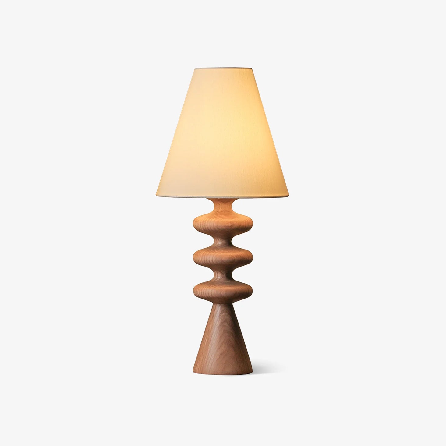 Ripple Wood Table Lamp - Lumpaz