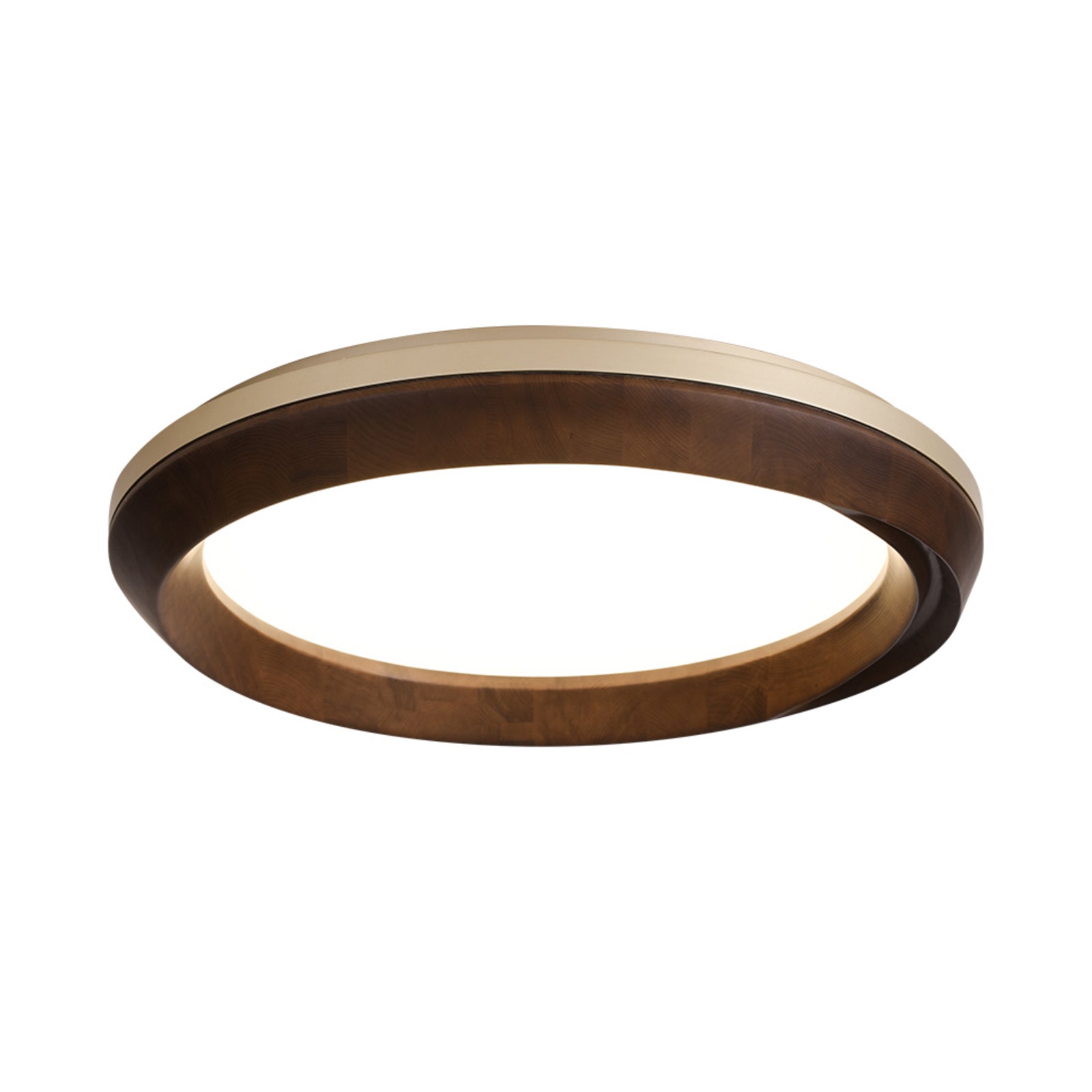 Ripple Wood Ceiling Light - Lumpaz