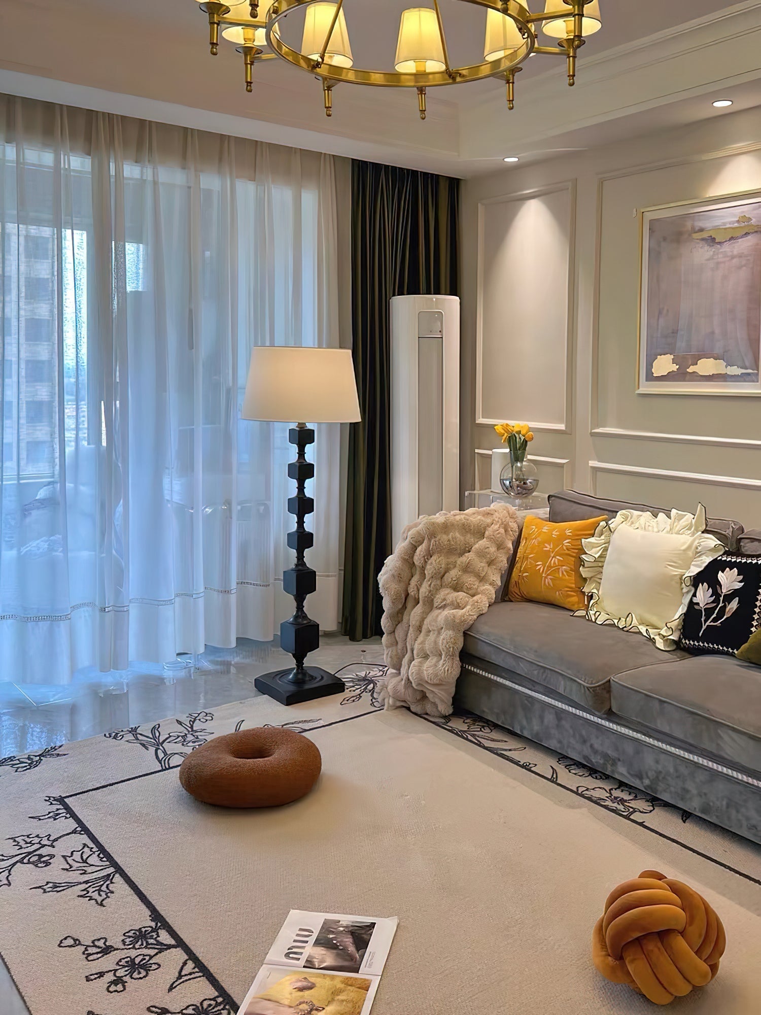 Hexas Floor Lamp - Lumpaz