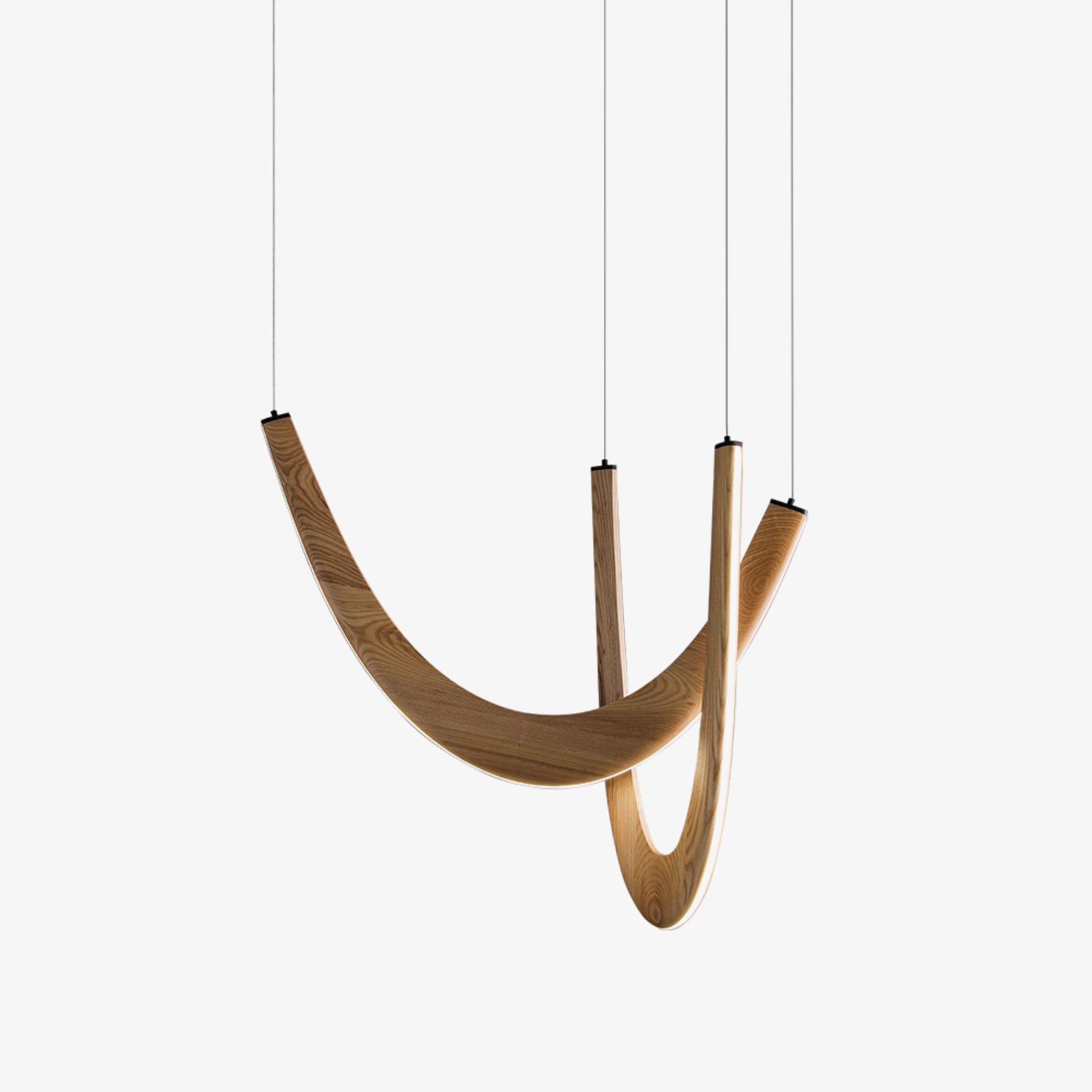U Wooden Pendant Lamp - Lumpaz