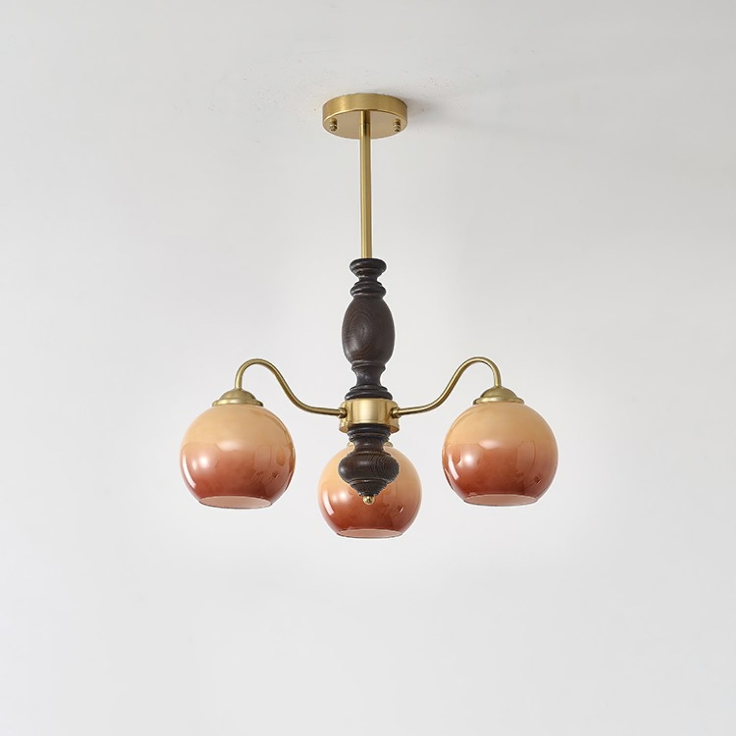 Caramel Orb Chandelier - Lumpaz