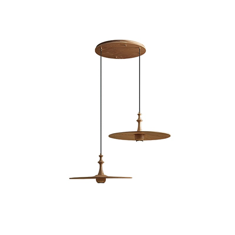 Spindle Disc Pendant Lamp - Lumpaz