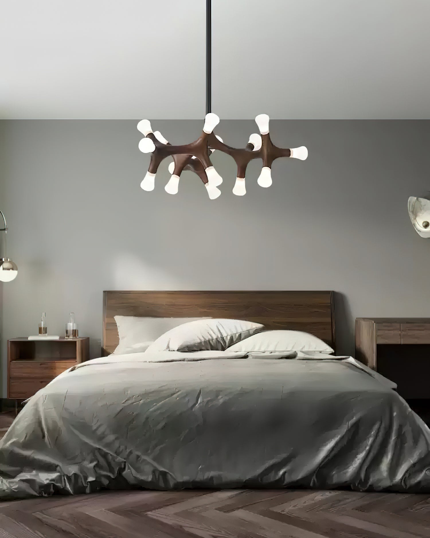 Flower Bone Chandelier - Lumpaz