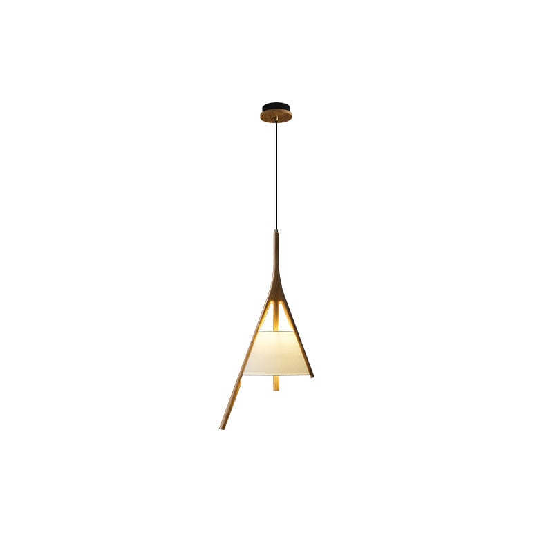 Nanzhi Wood Pendant Lamp - Lumpaz