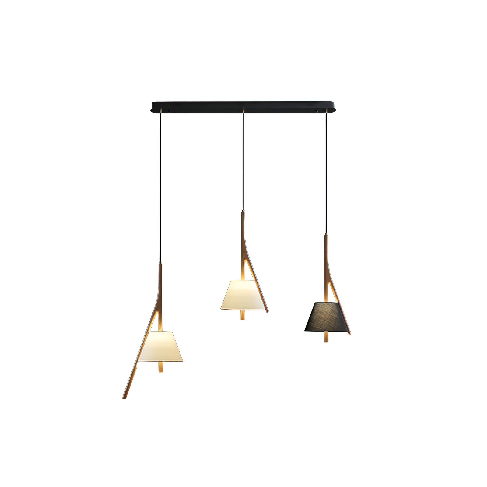 Nanzhi Wood Pendant Lamp - Lumpaz