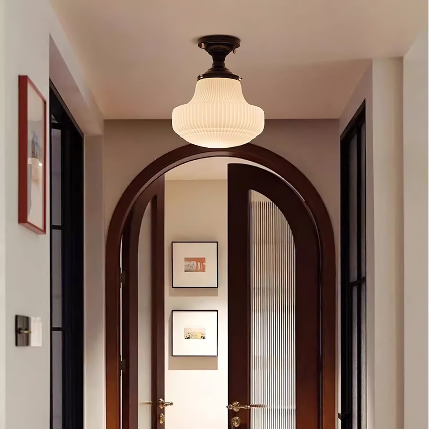 Schoolhouse Ceiling Light - Lumpaz