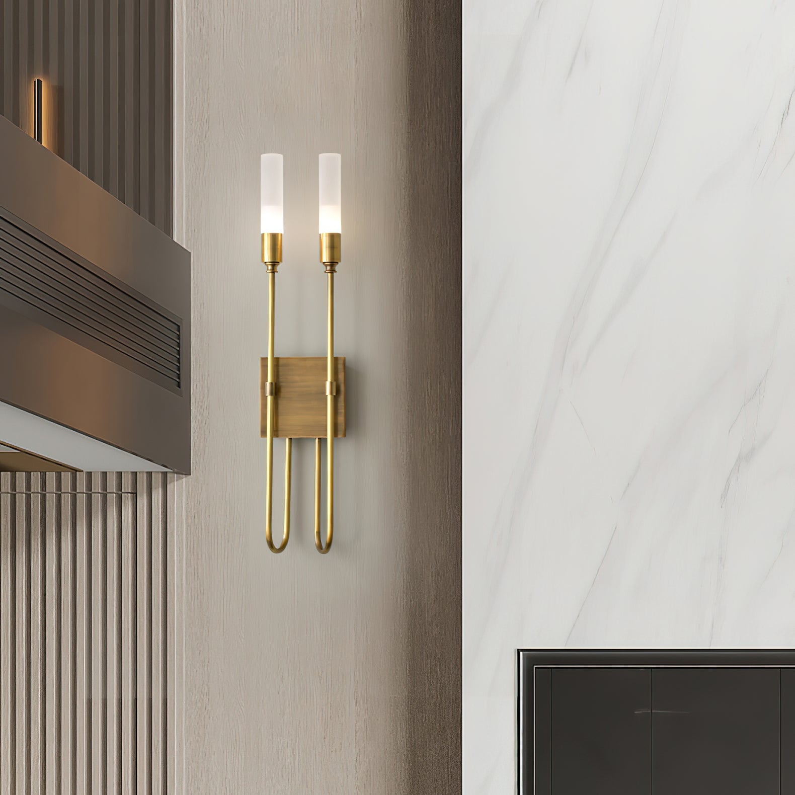 Double Arrow Wall Sconce - Lumpaz