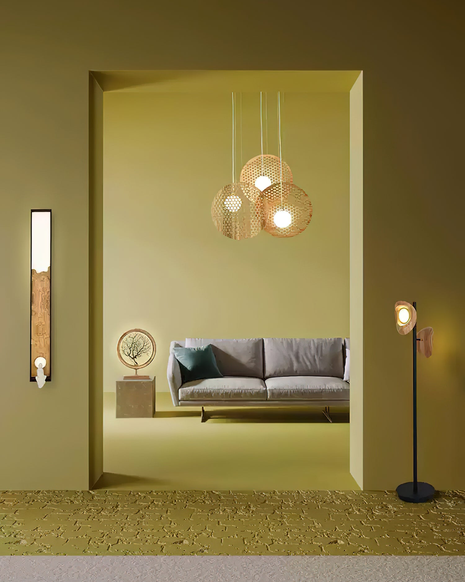 Bee Plate Chandelier - Lumpaz