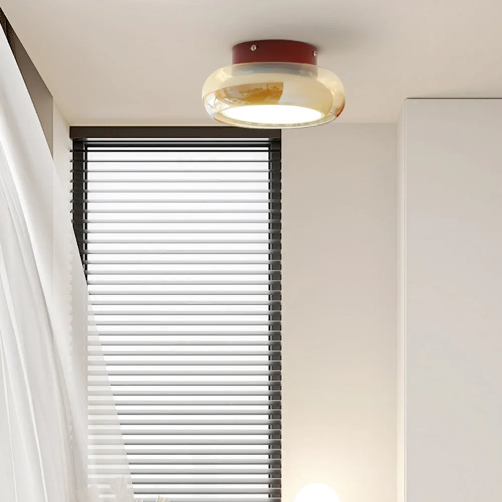 Vintage Small Acrylic LED Ceiling Light - Lumpaz