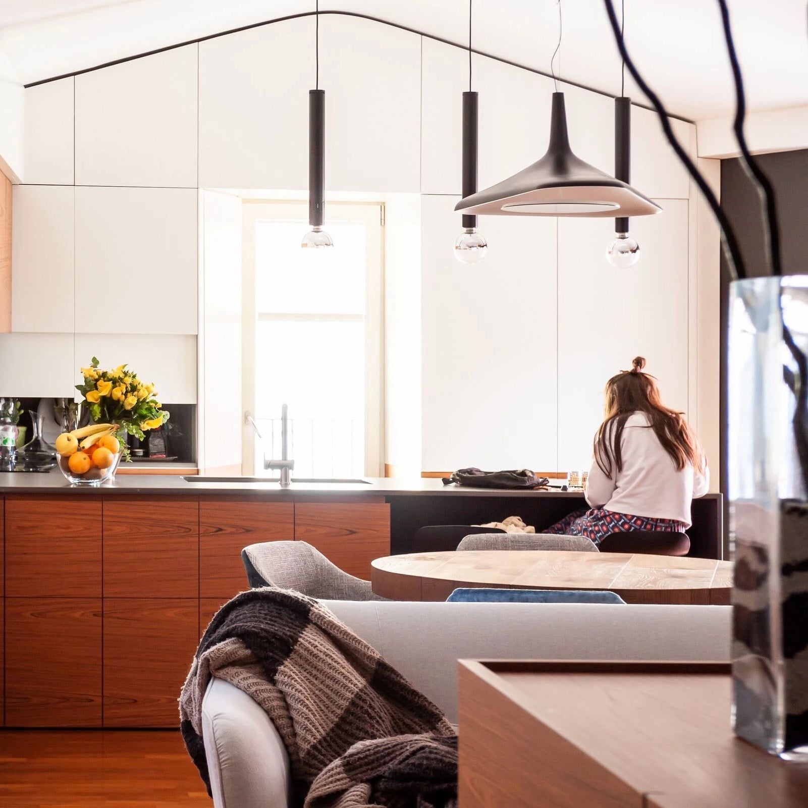 Soleil Noir Pendant Lamp - Lumpaz