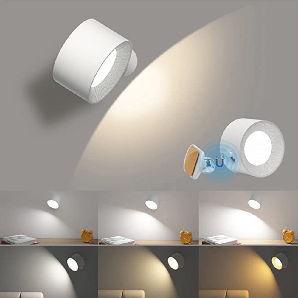 Modern LED Rotation Mini Wall Light - Lumpaz