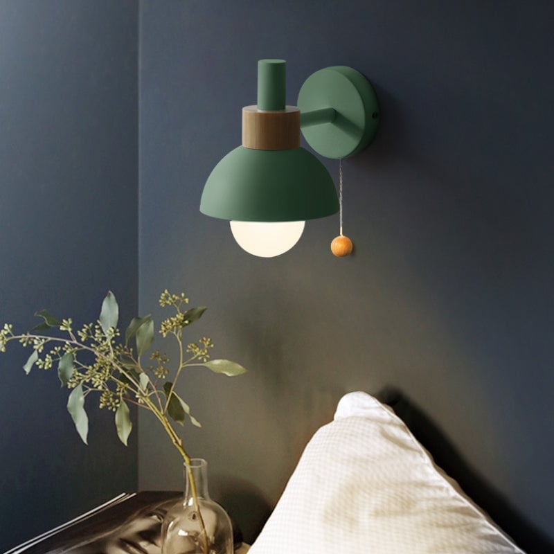 Minimalist Colorful Single Head Wall Sconce - Lumpaz