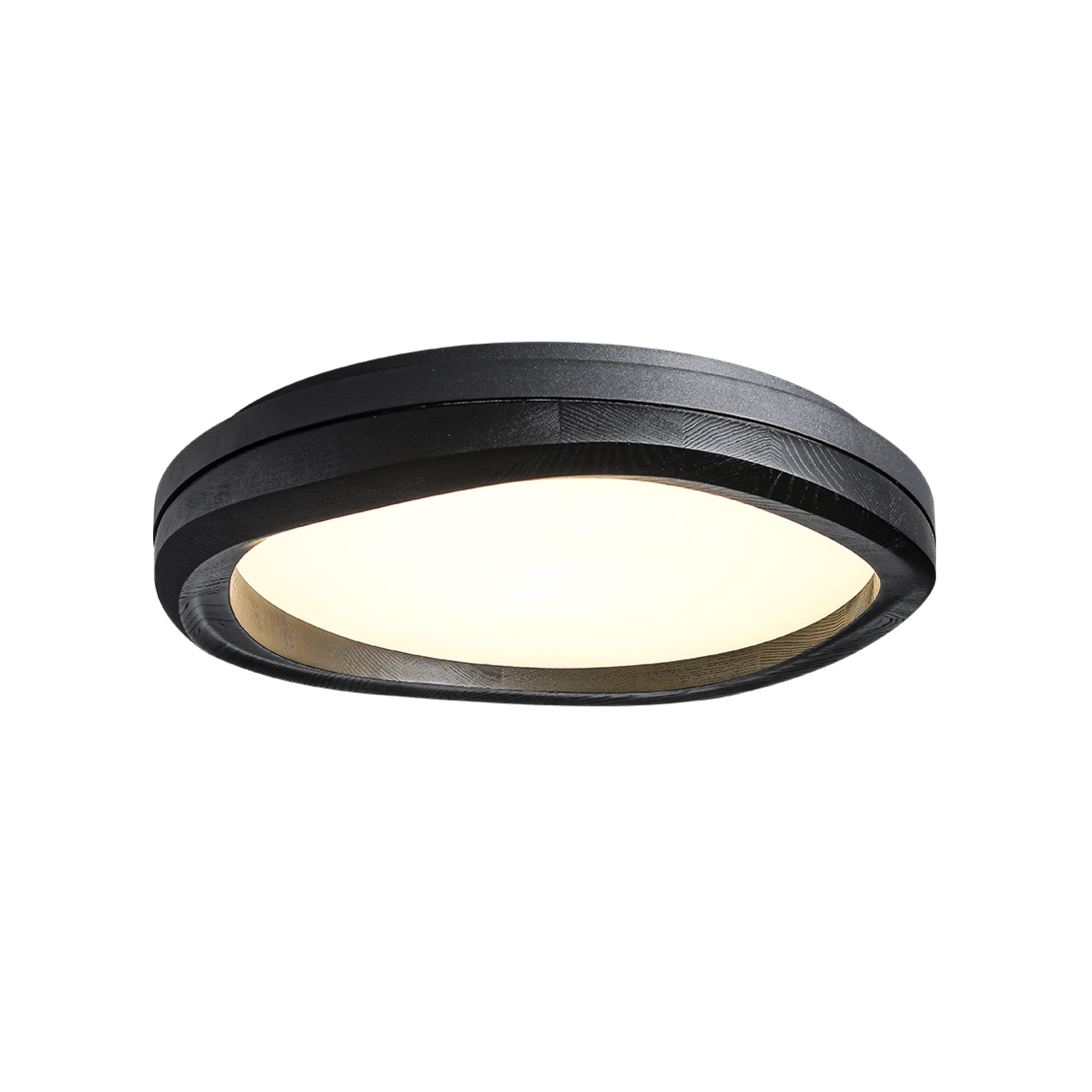 Timber Round Wood Ceiling Lamp - Lumpaz