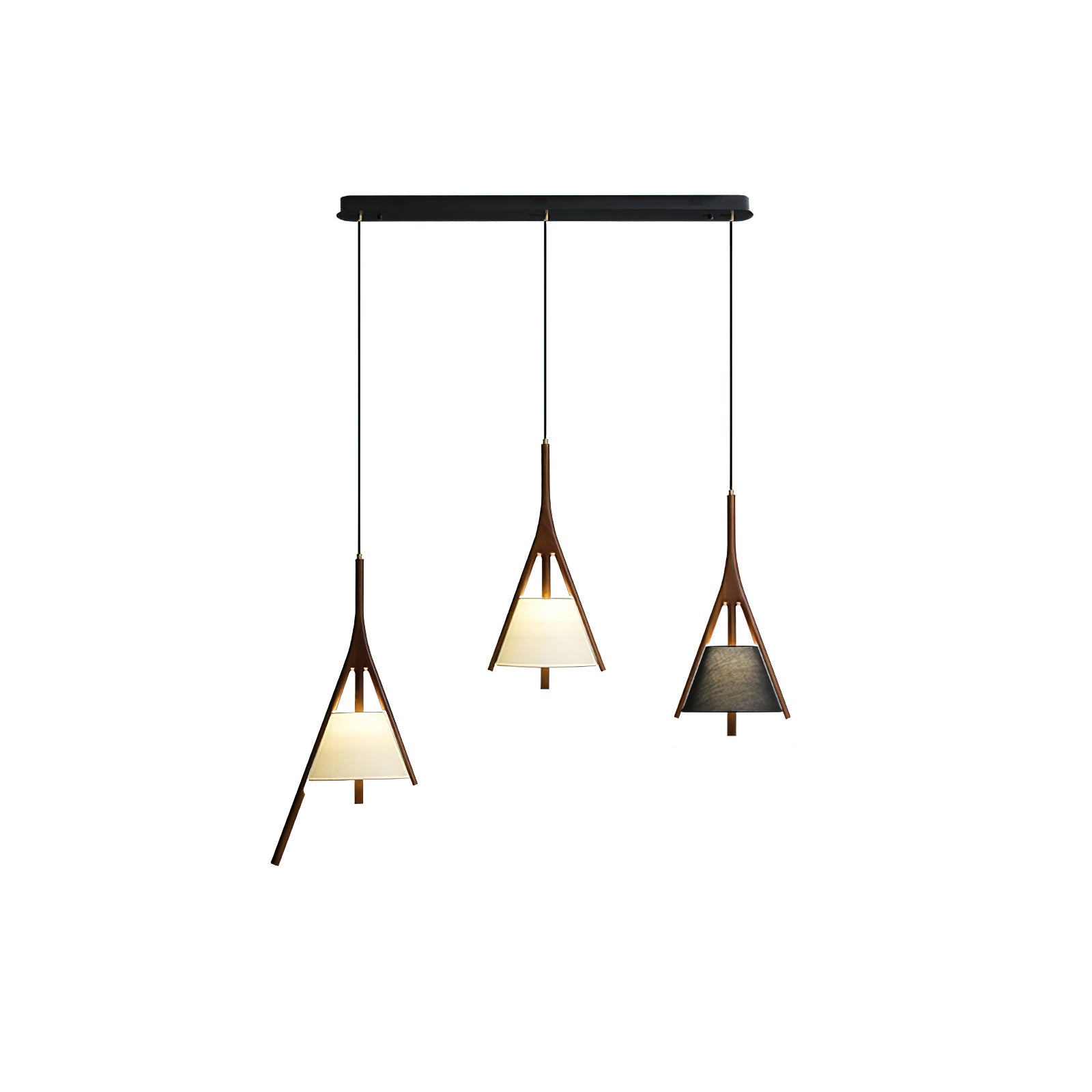 Nanzhi Wood Pendant Lamp - Lumpaz