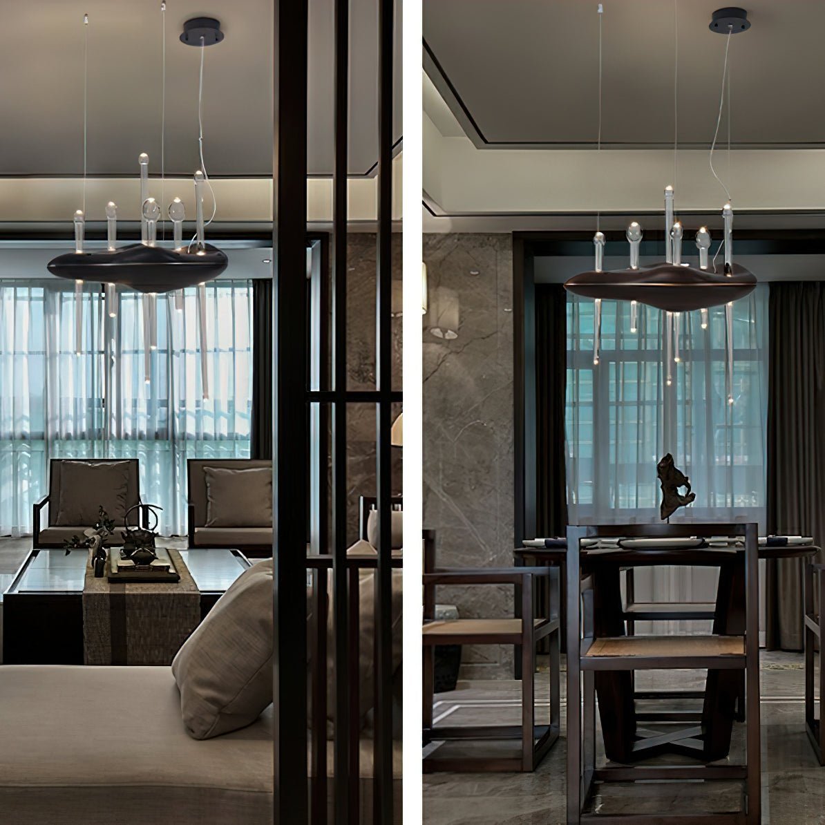 Skyward Thorn Chandelier - Lumpaz