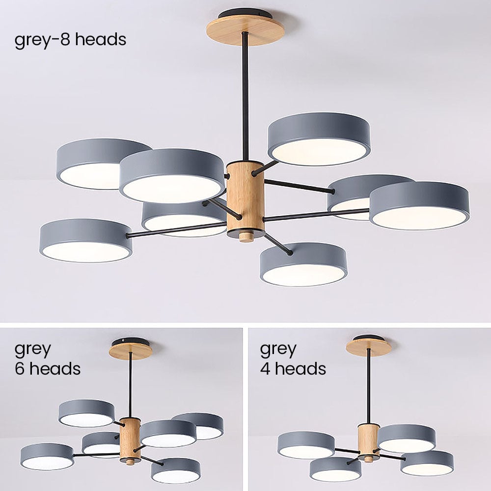 Modern Simple LED Branched Pendant Light - Lumpaz