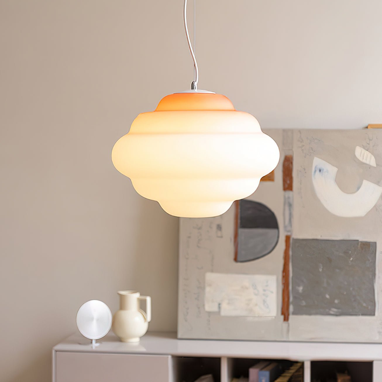 Gradient Cloudy Pendant Lamp - Lumpaz
