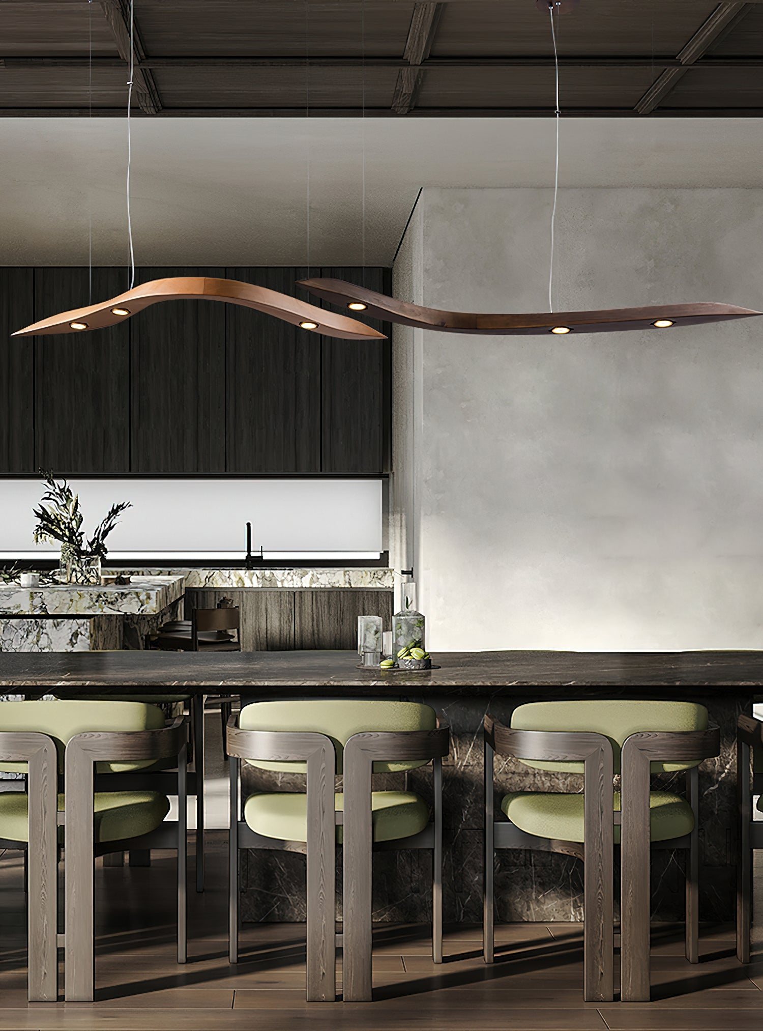 Waveform Pendant Lamp - Lumpaz