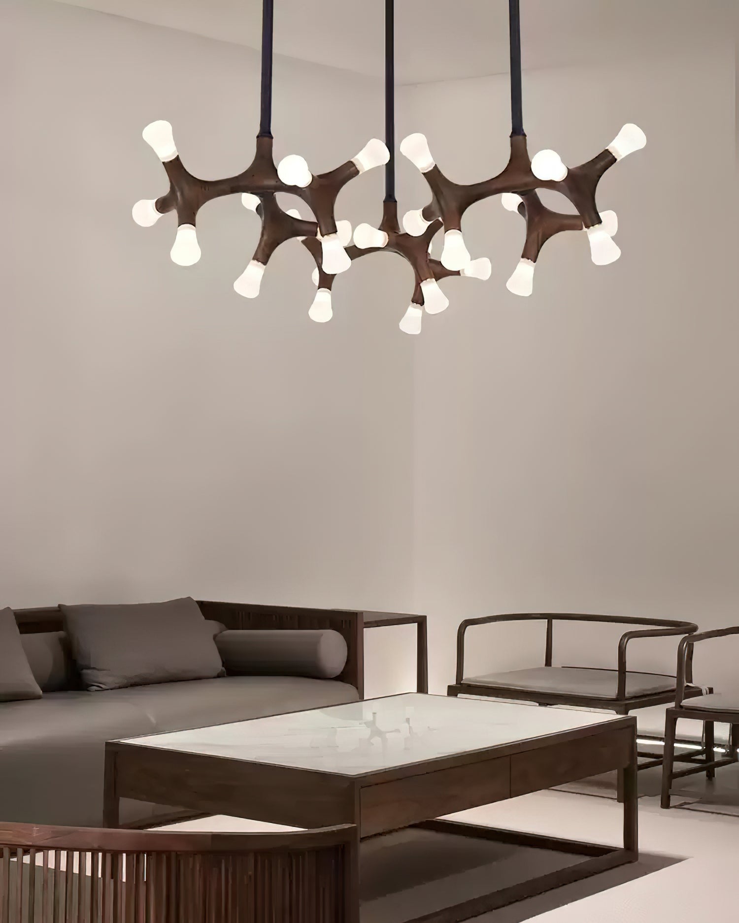 Flower Bone Chandelier - Lumpaz