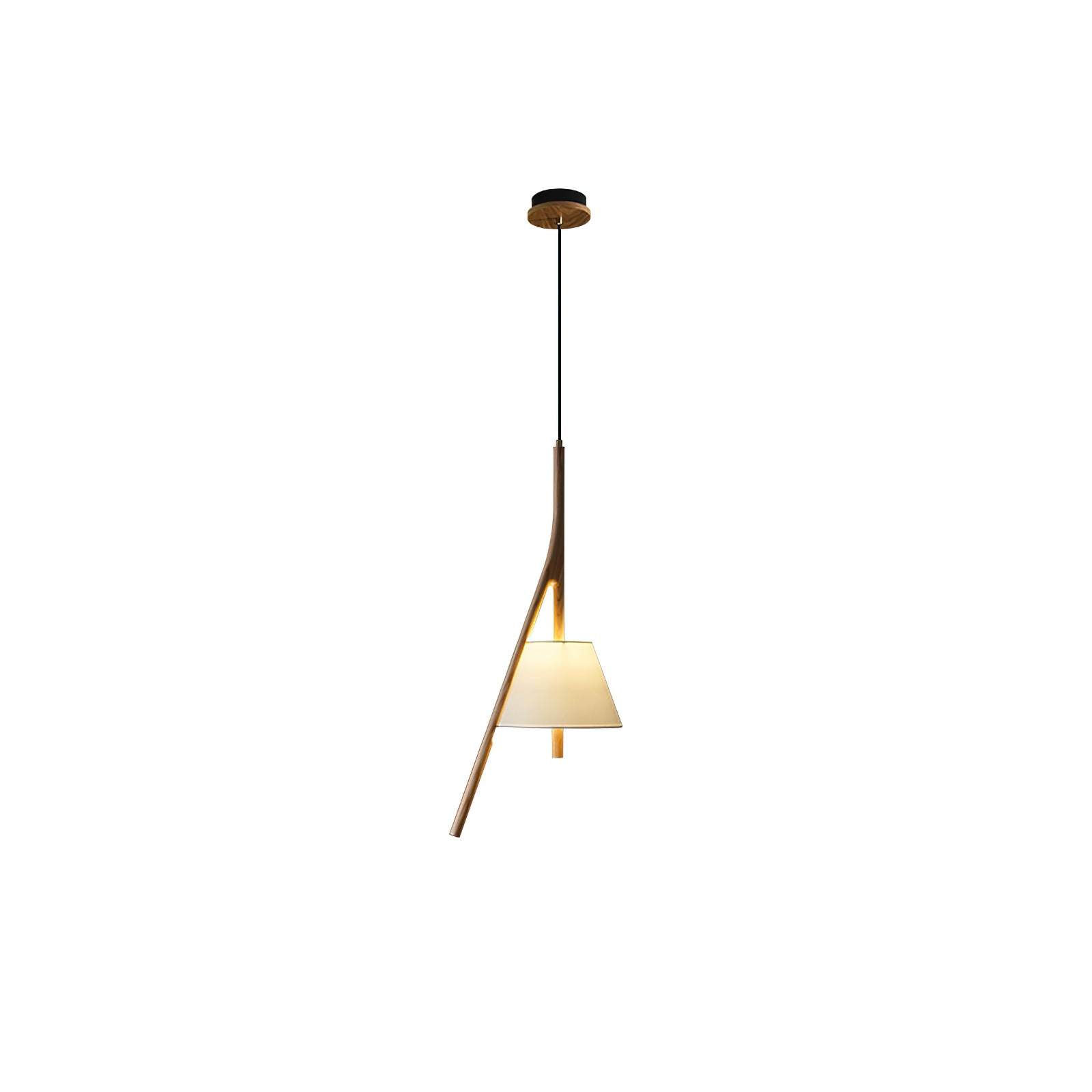 Nanzhi Wood Pendant Lamp - Lumpaz