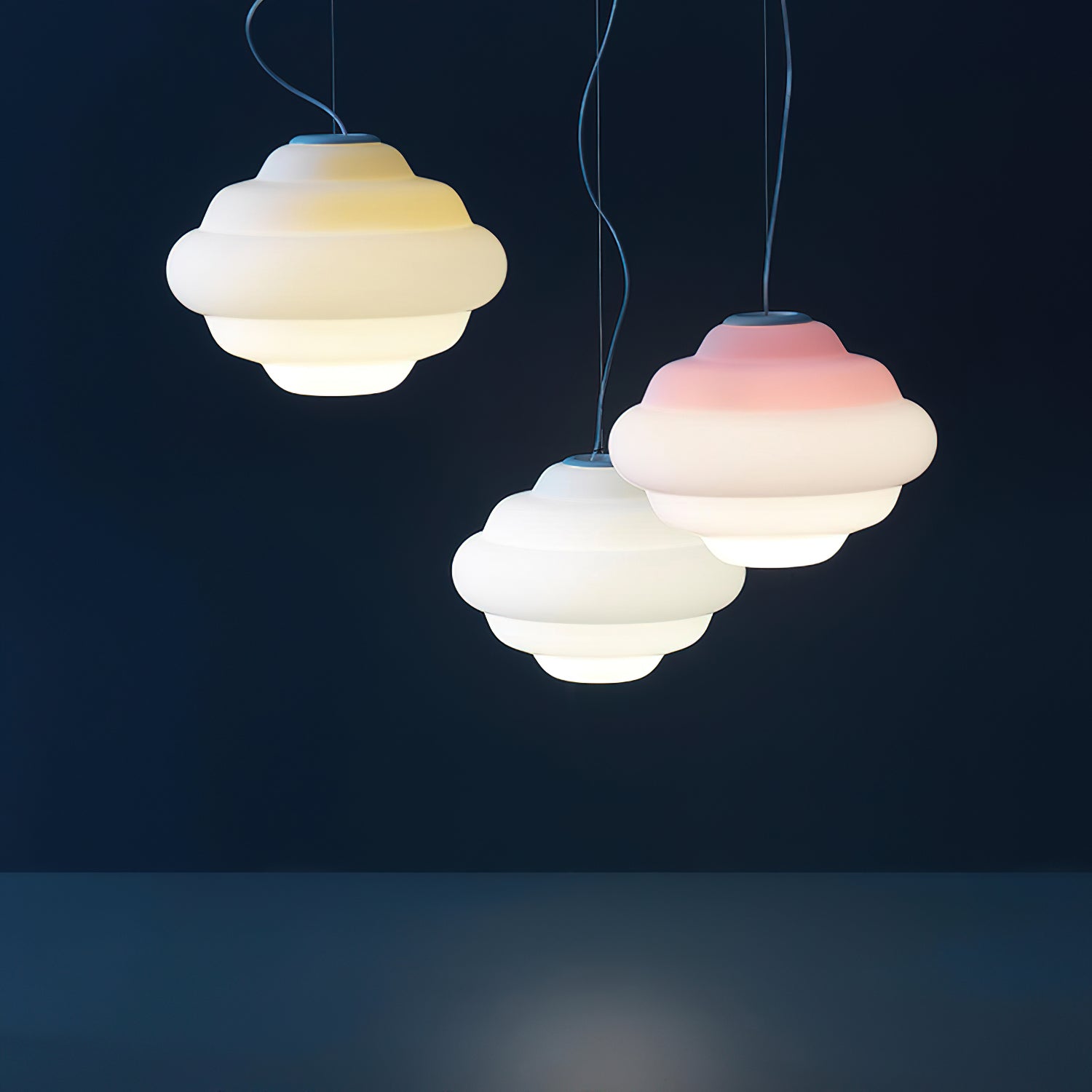 Gradient Cloudy Pendant Lamp - Lumpaz