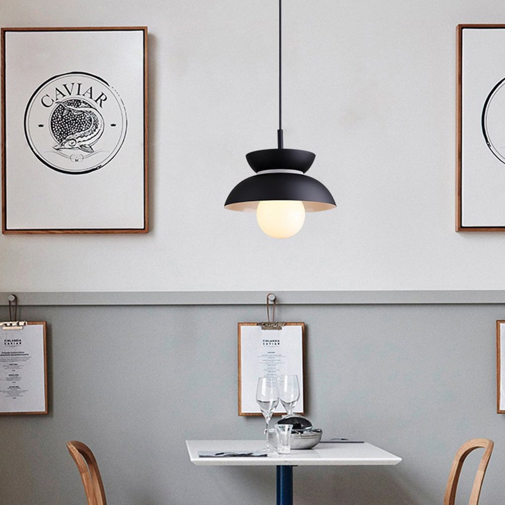 Macaroon Colorful Simple Round Pendant Light - Lumpaz