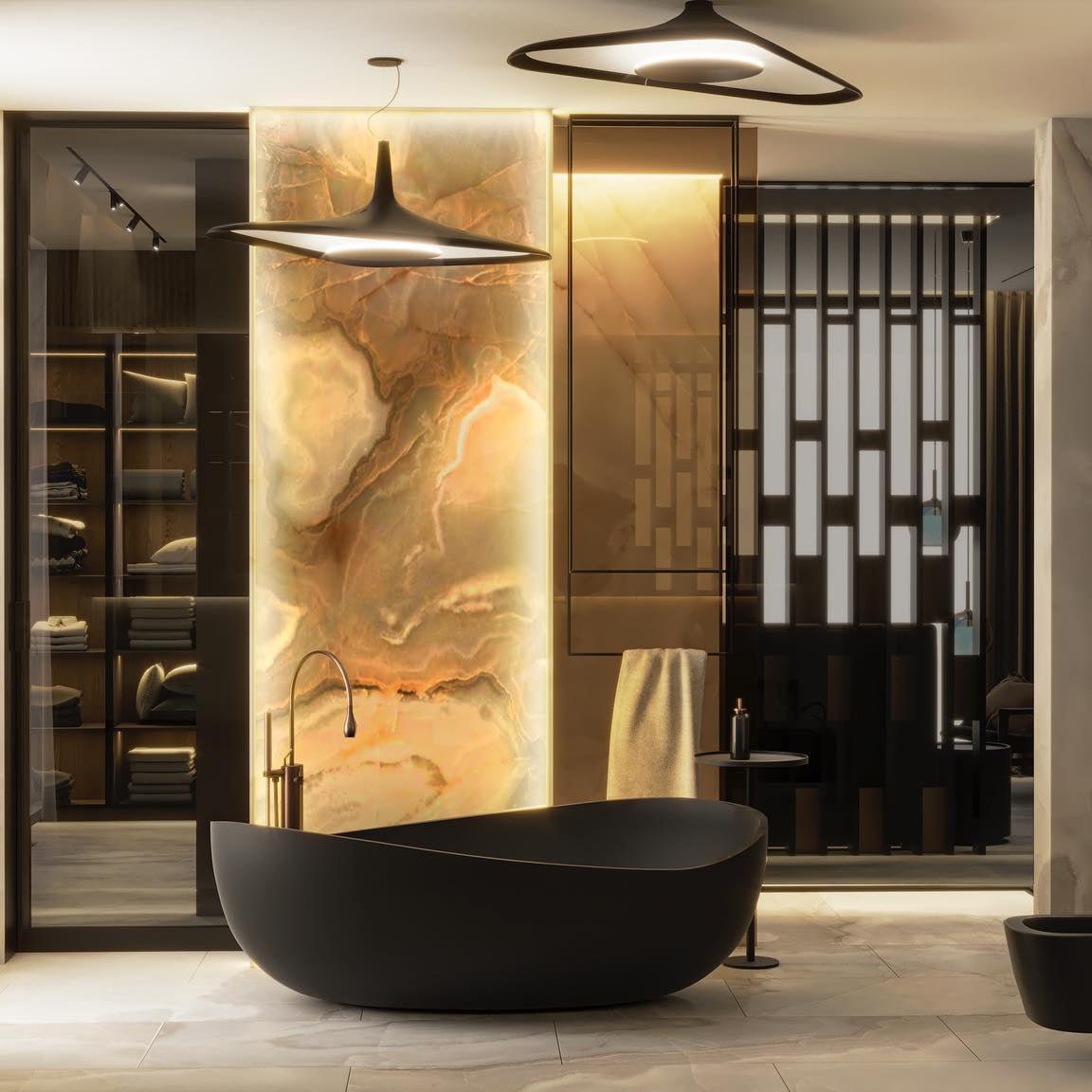 Soleil Noir Pendant Lamp - Lumpaz