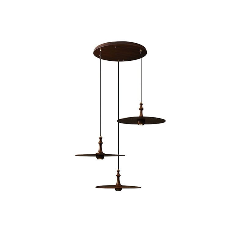 Spindle Disc Pendant Lamp - Lumpaz