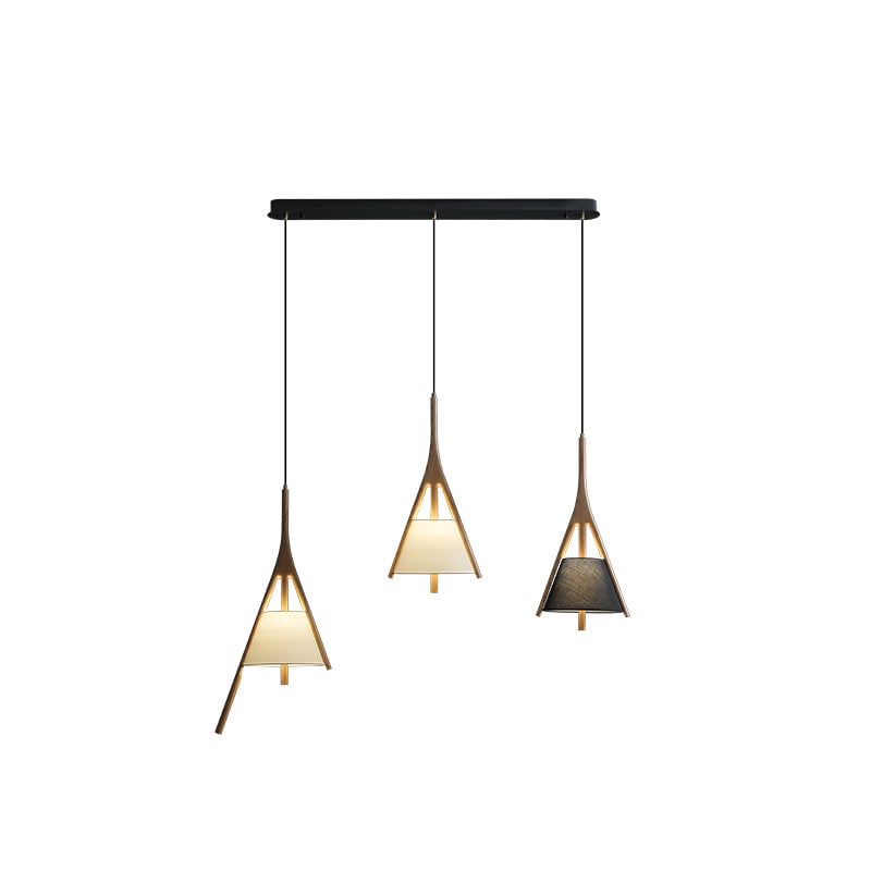 Nanzhi Wood Pendant Lamp - Lumpaz