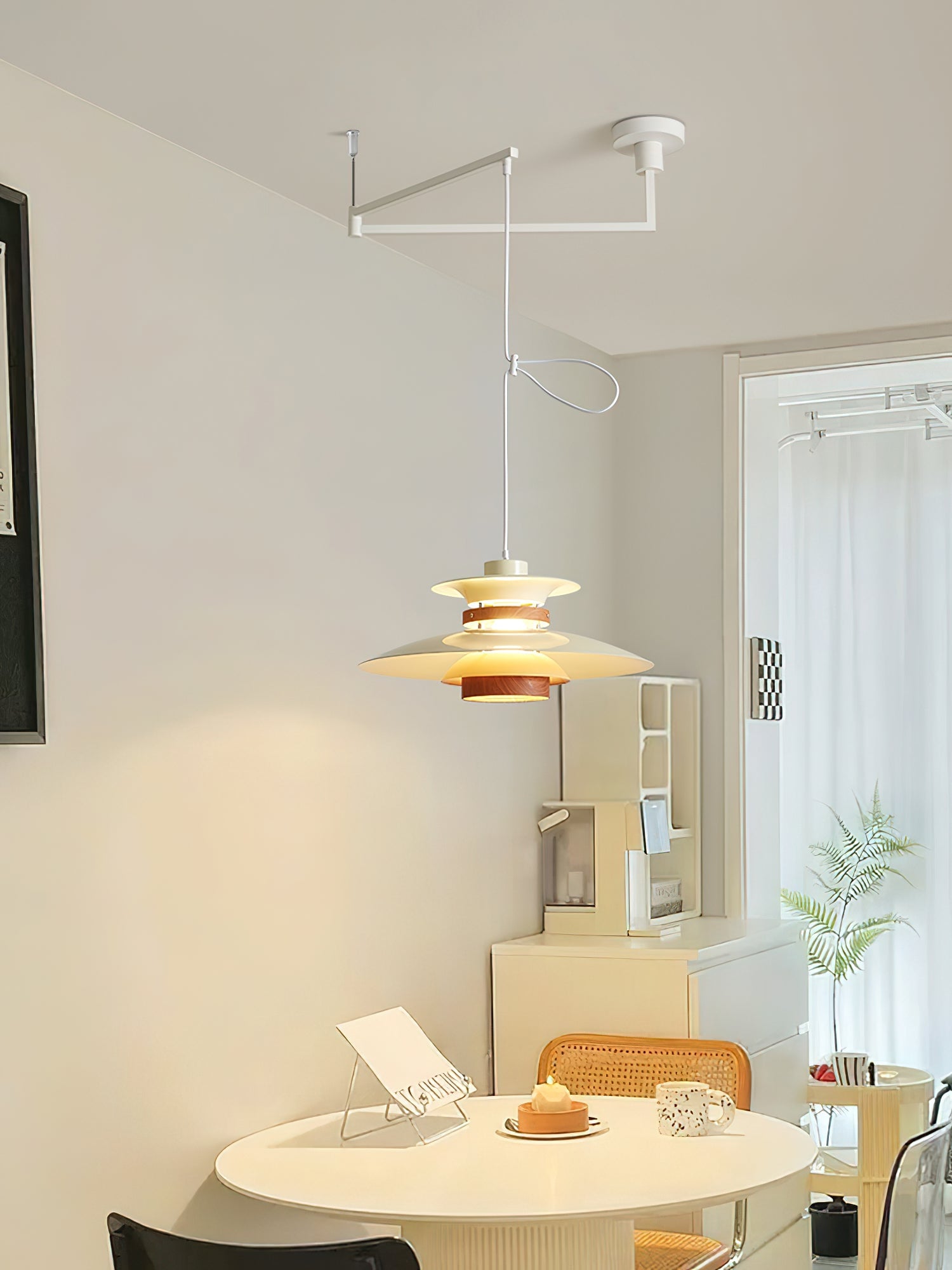 Mercero Swing Arm Pendant Lamp - Lumpaz