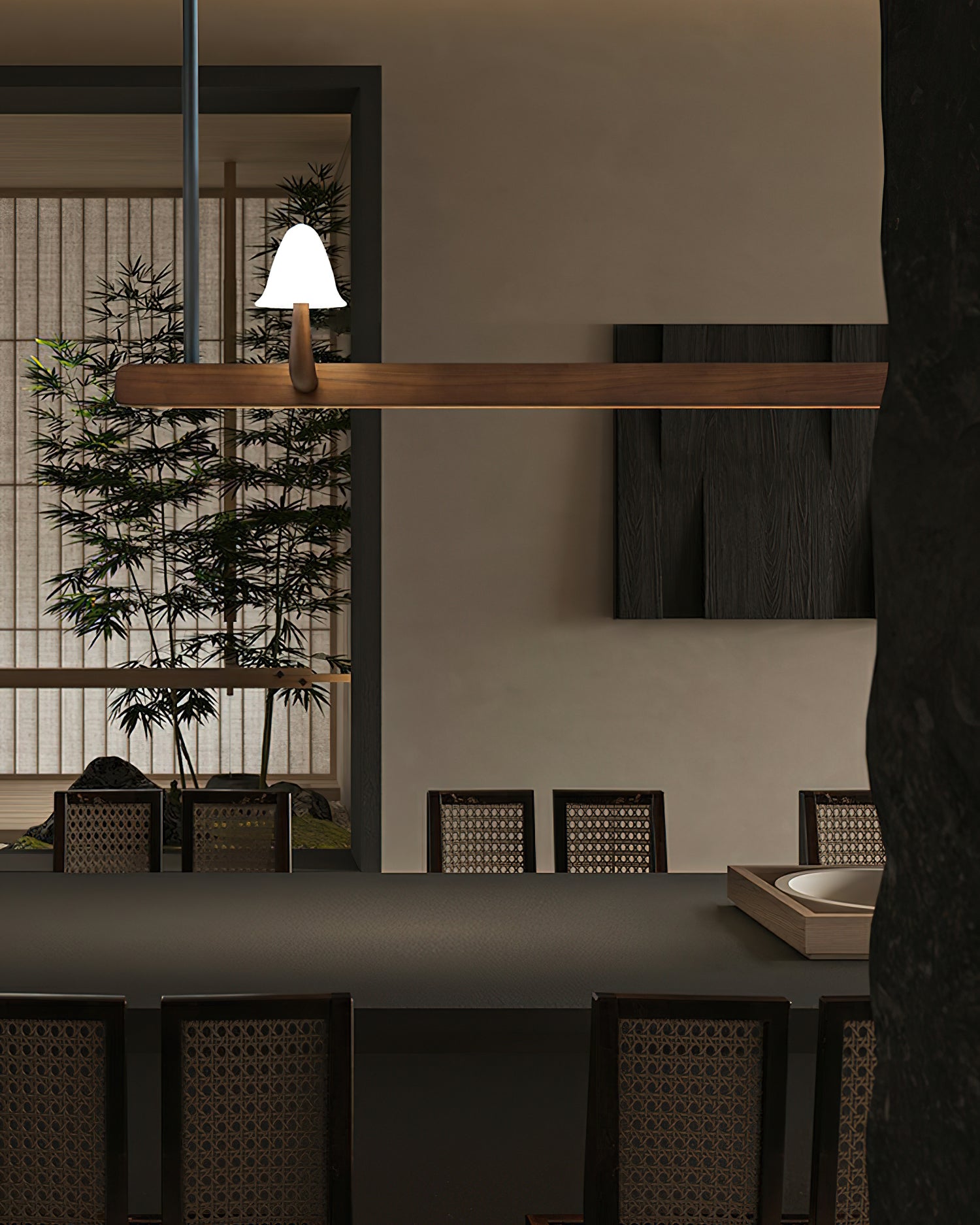 Mushroom Beam Chandelier - Lumpaz