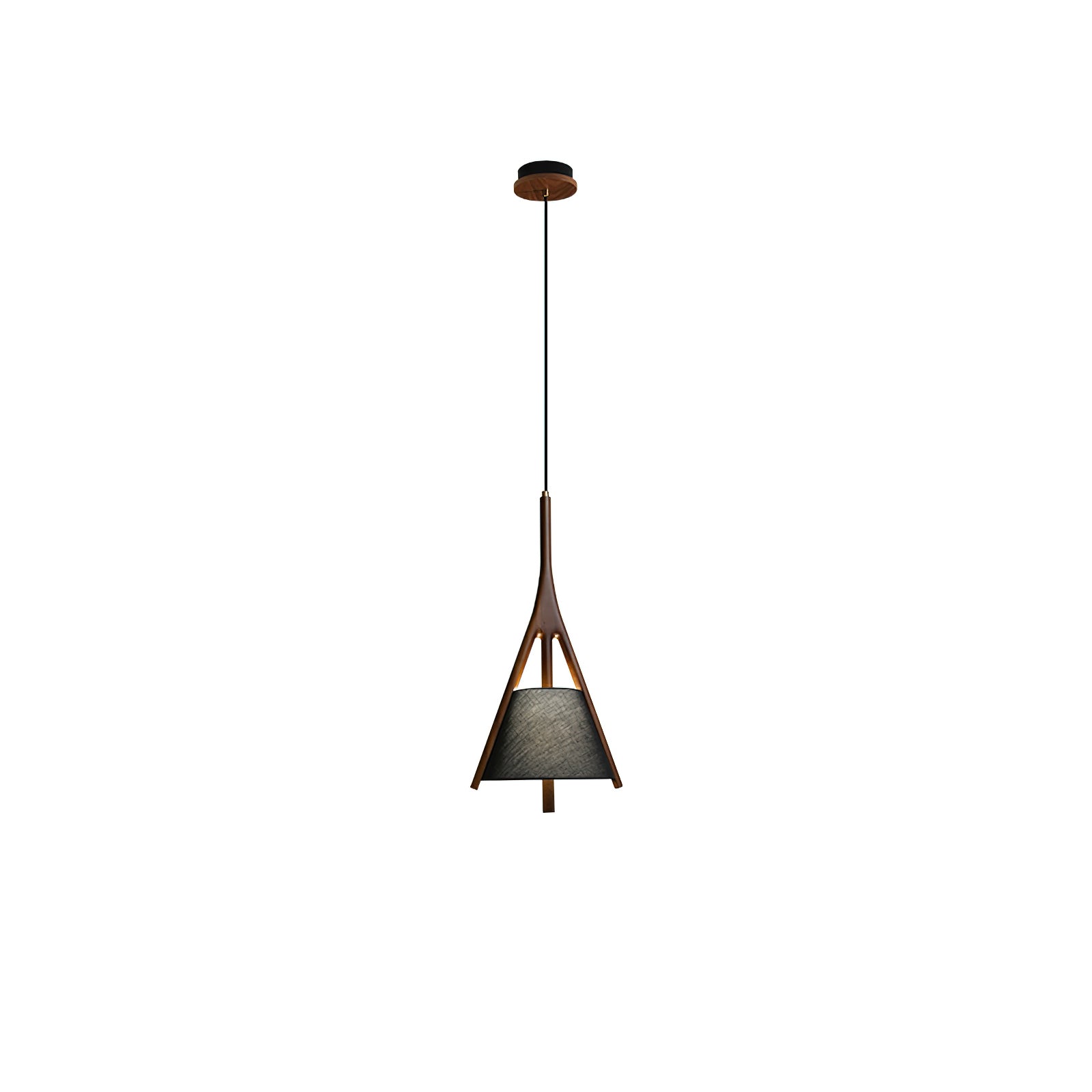 Nanzhi Wood Pendant Lamp - Lumpaz