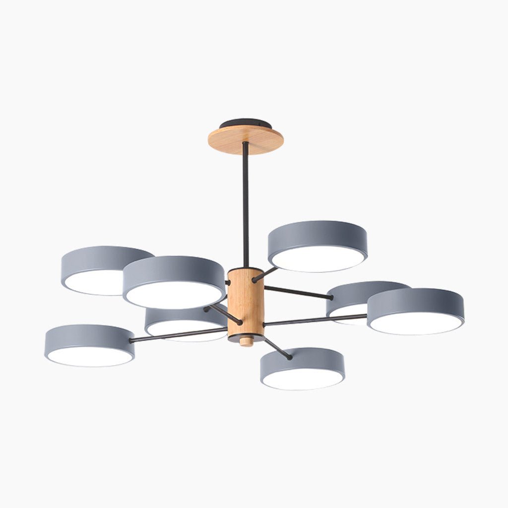 Modern Simple LED Branched Pendant Light - Lumpaz