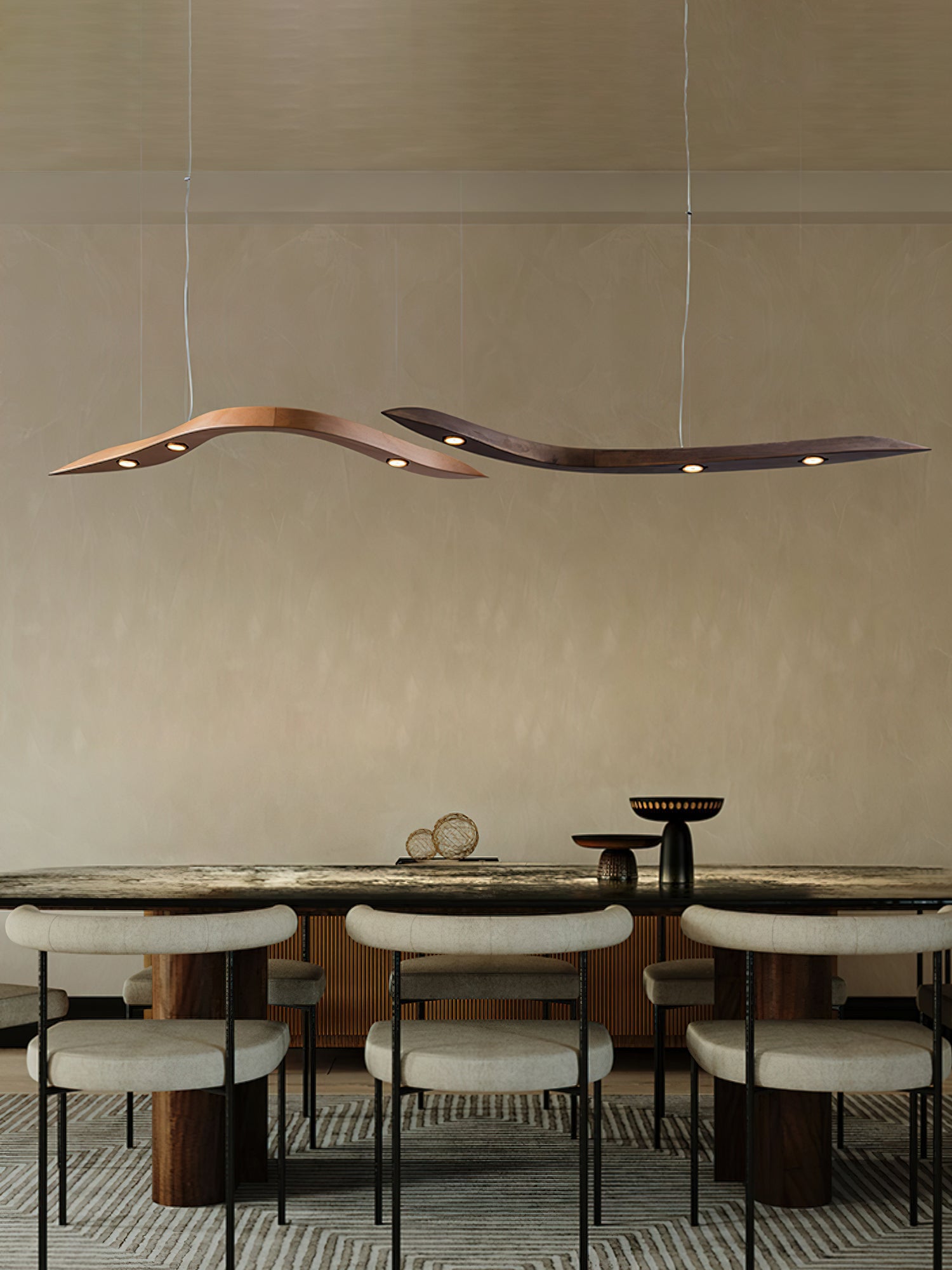 Waveform Pendant Lamp - Lumpaz