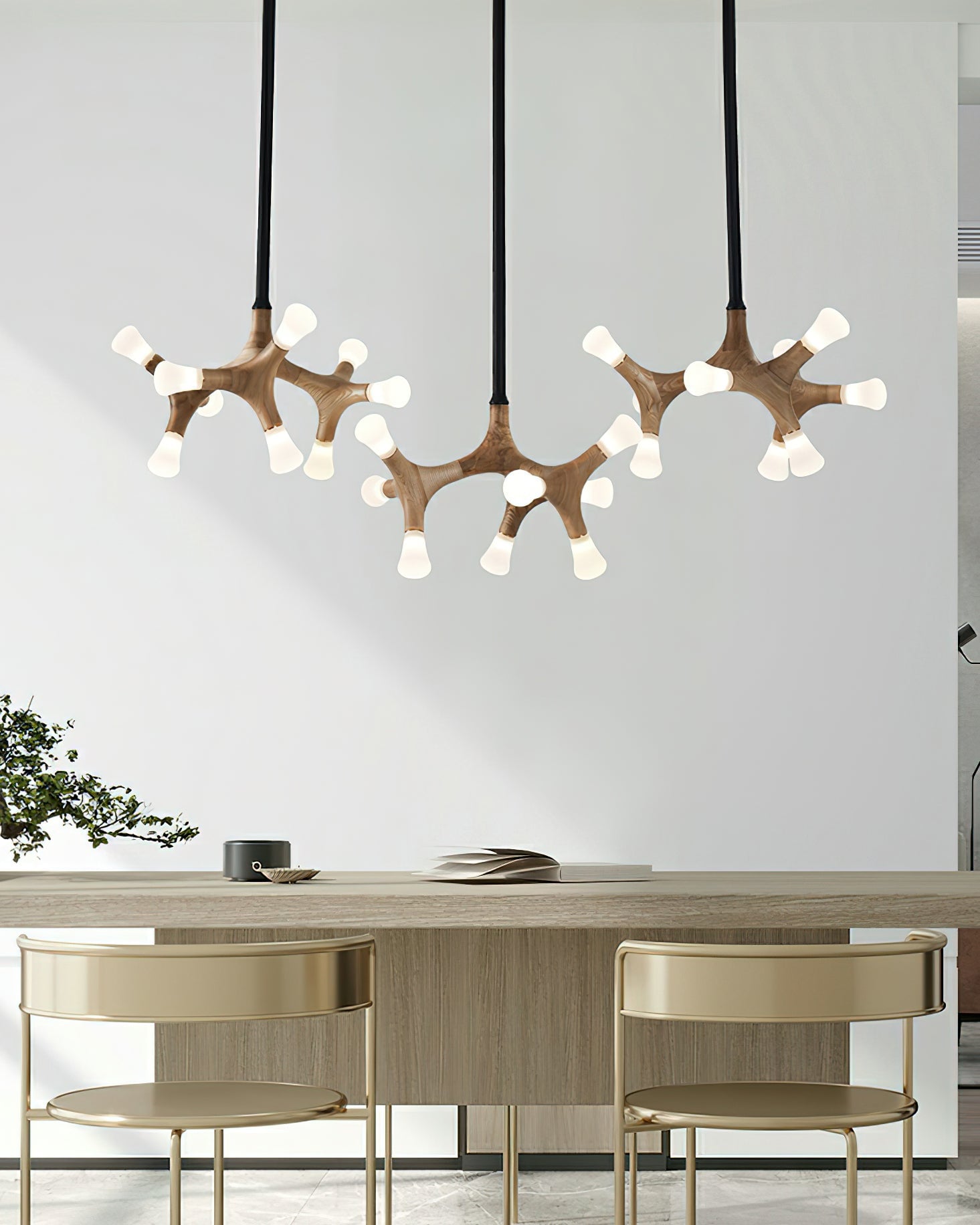 Flower Bone Chandelier - Lumpaz