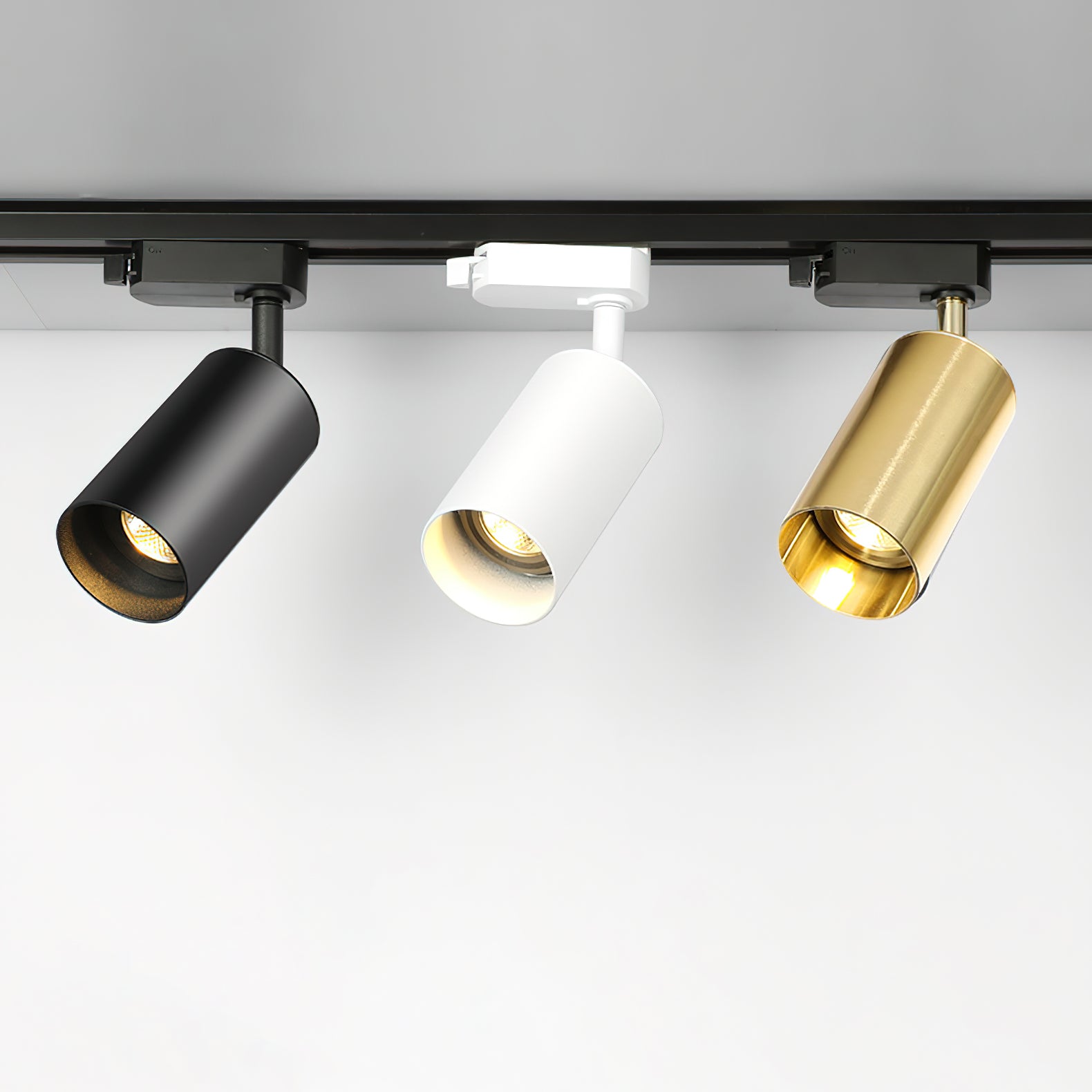 Gilded Rail Track Light - Lumpaz