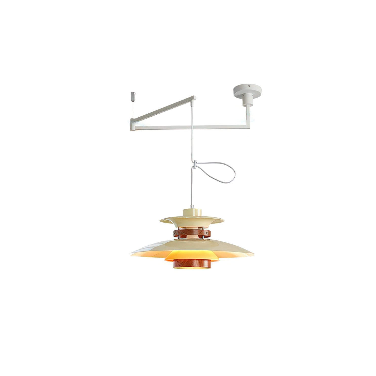 Mercero Swing Arm Pendant Lamp - Lumpaz