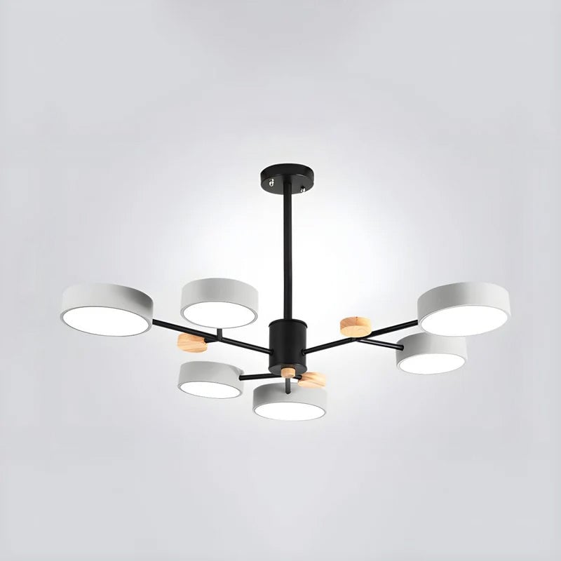 Contemporary Acrylic LED Hanging Pendant Light - Lumpaz