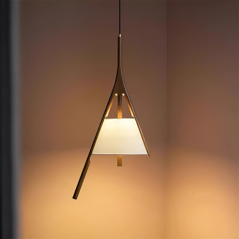 Nanzhi Wood Pendant Lamp - Lumpaz