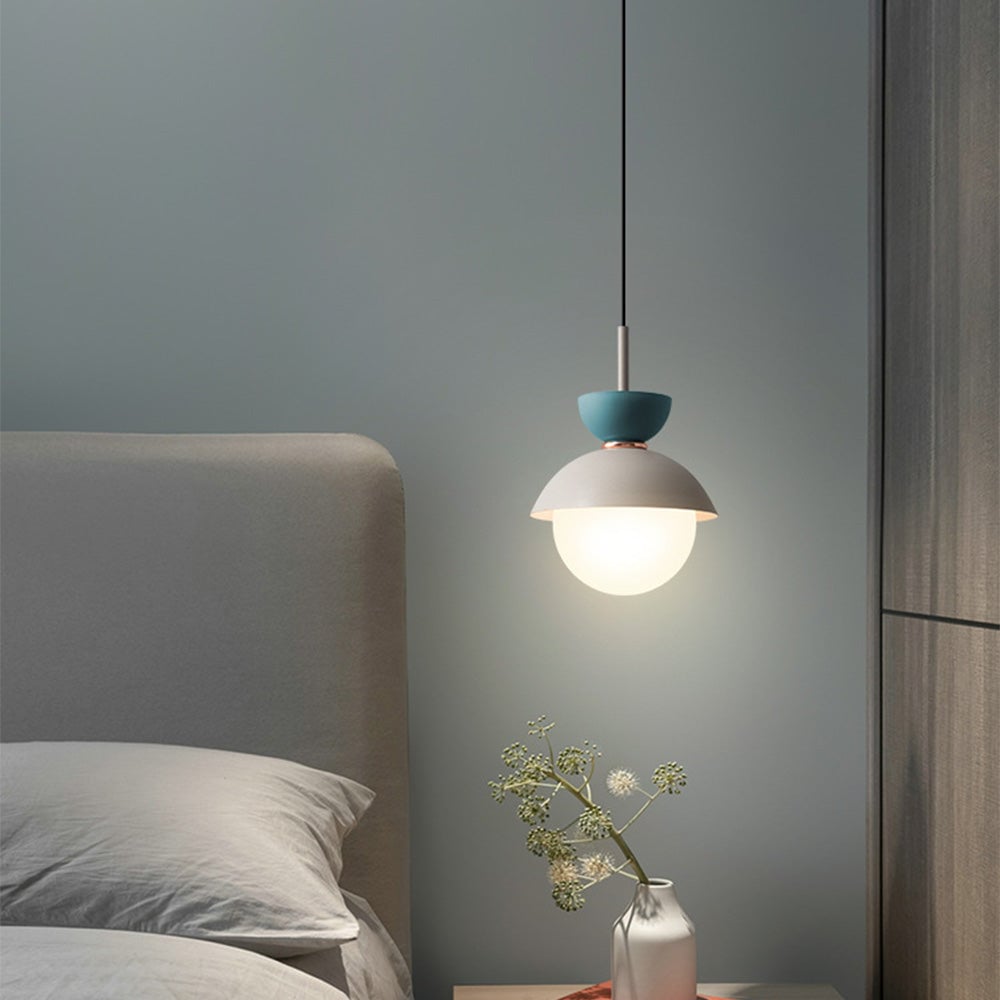 Macaroon Double Heads Metal Pendant Light - Lumpaz