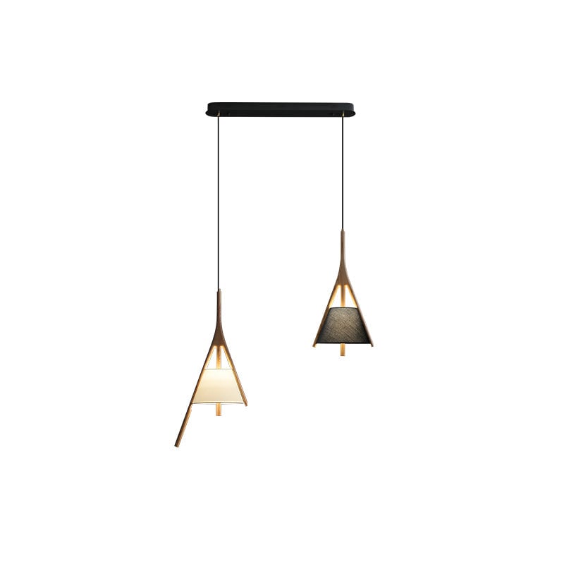 Nanzhi Wood Pendant Lamp - Lumpaz