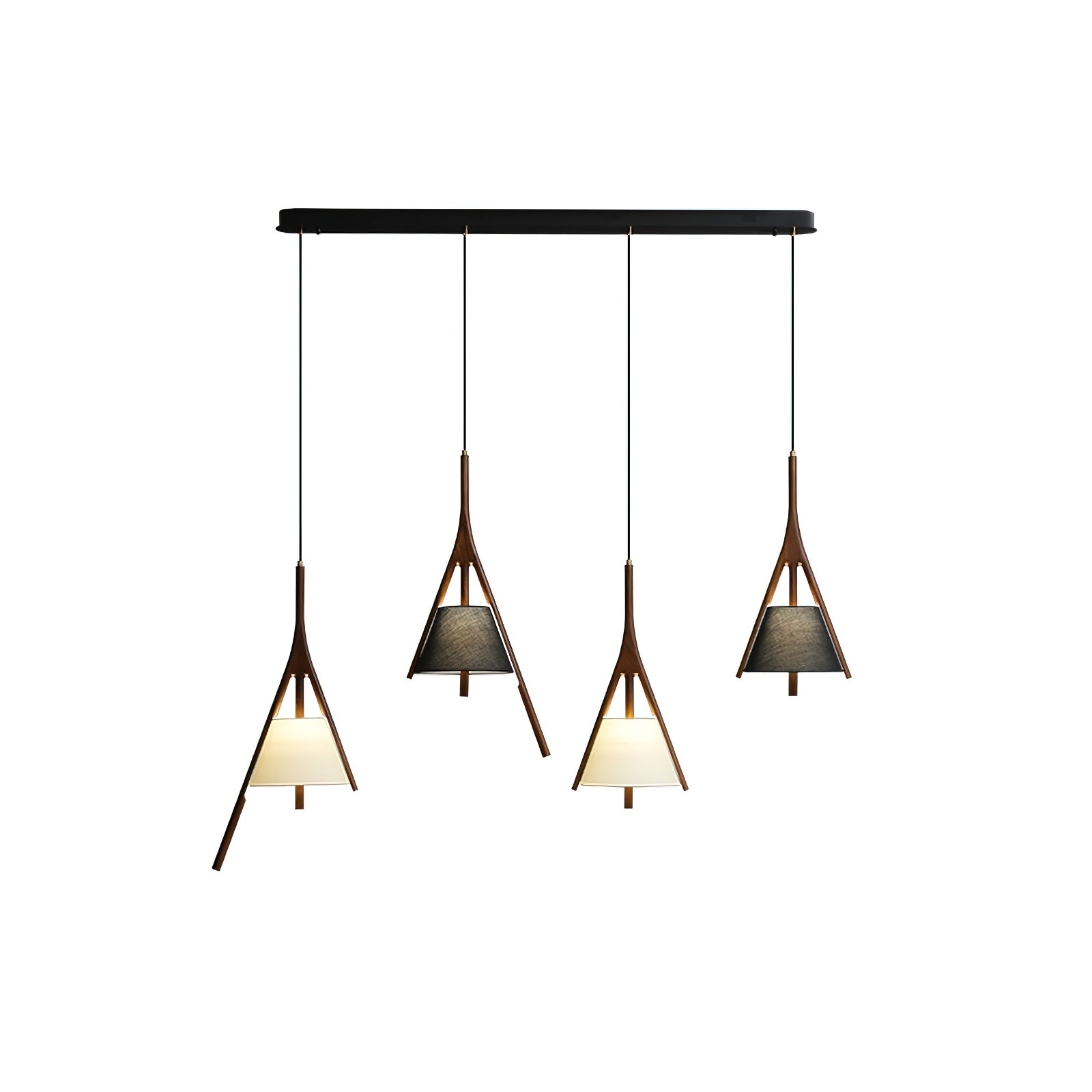 Nanzhi Wood Pendant Lamp - Lumpaz