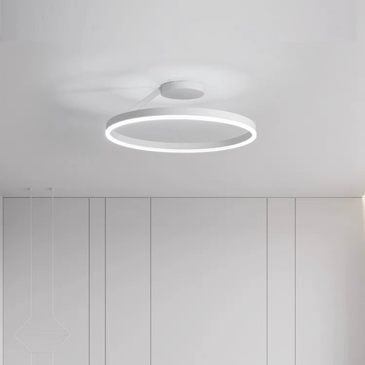 Nordic LED Geometry Circle Ceiling Light - Lumpaz