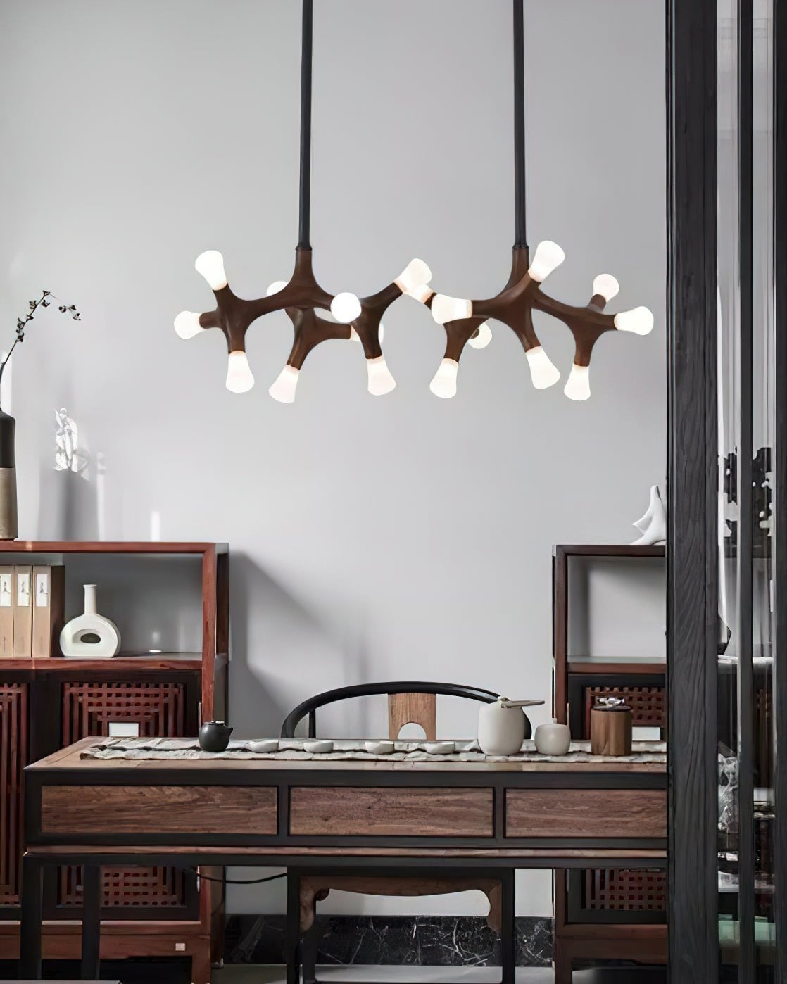 Flower Bone Chandelier - Lumpaz