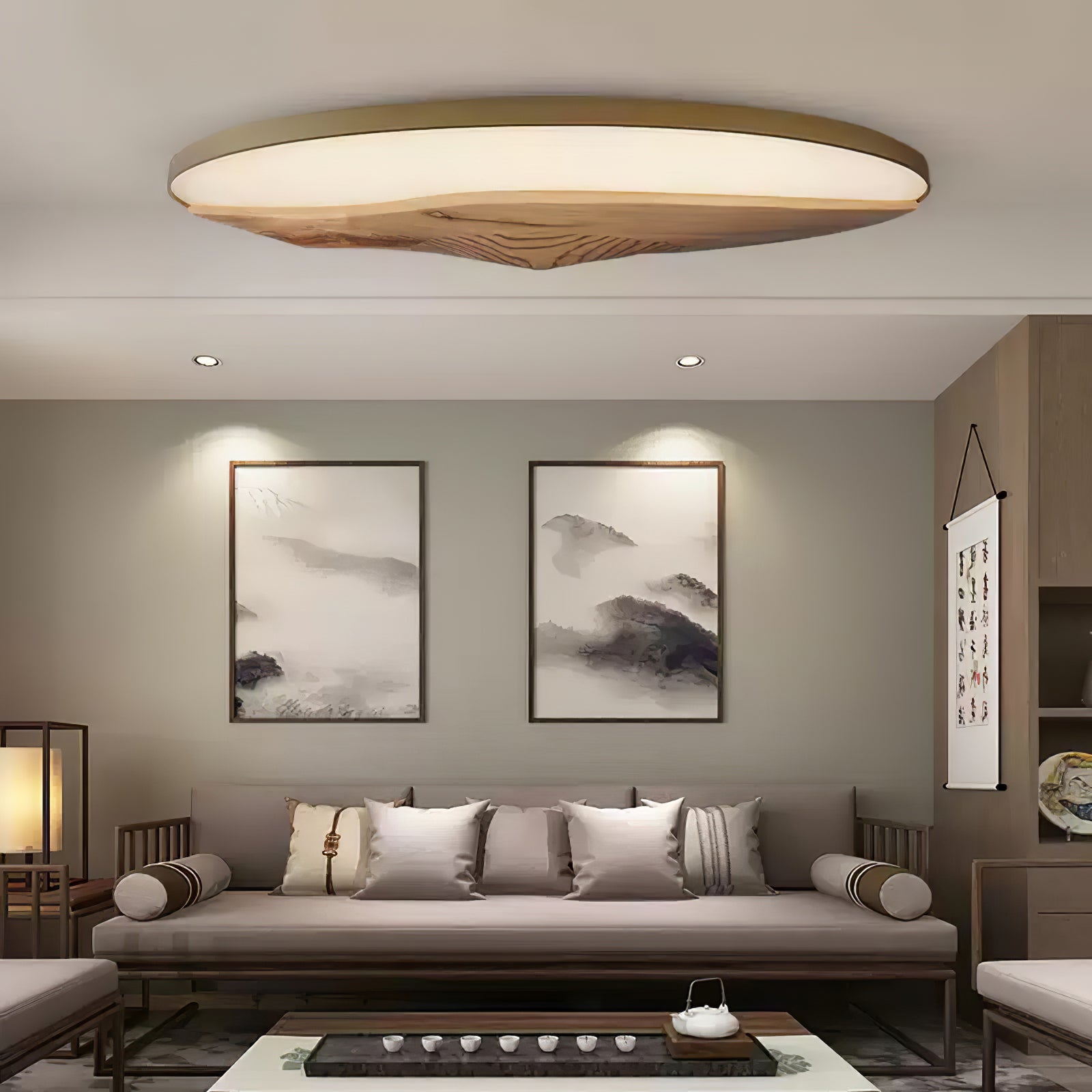 Half-Mountain Ceiling Lamp - Lumpaz