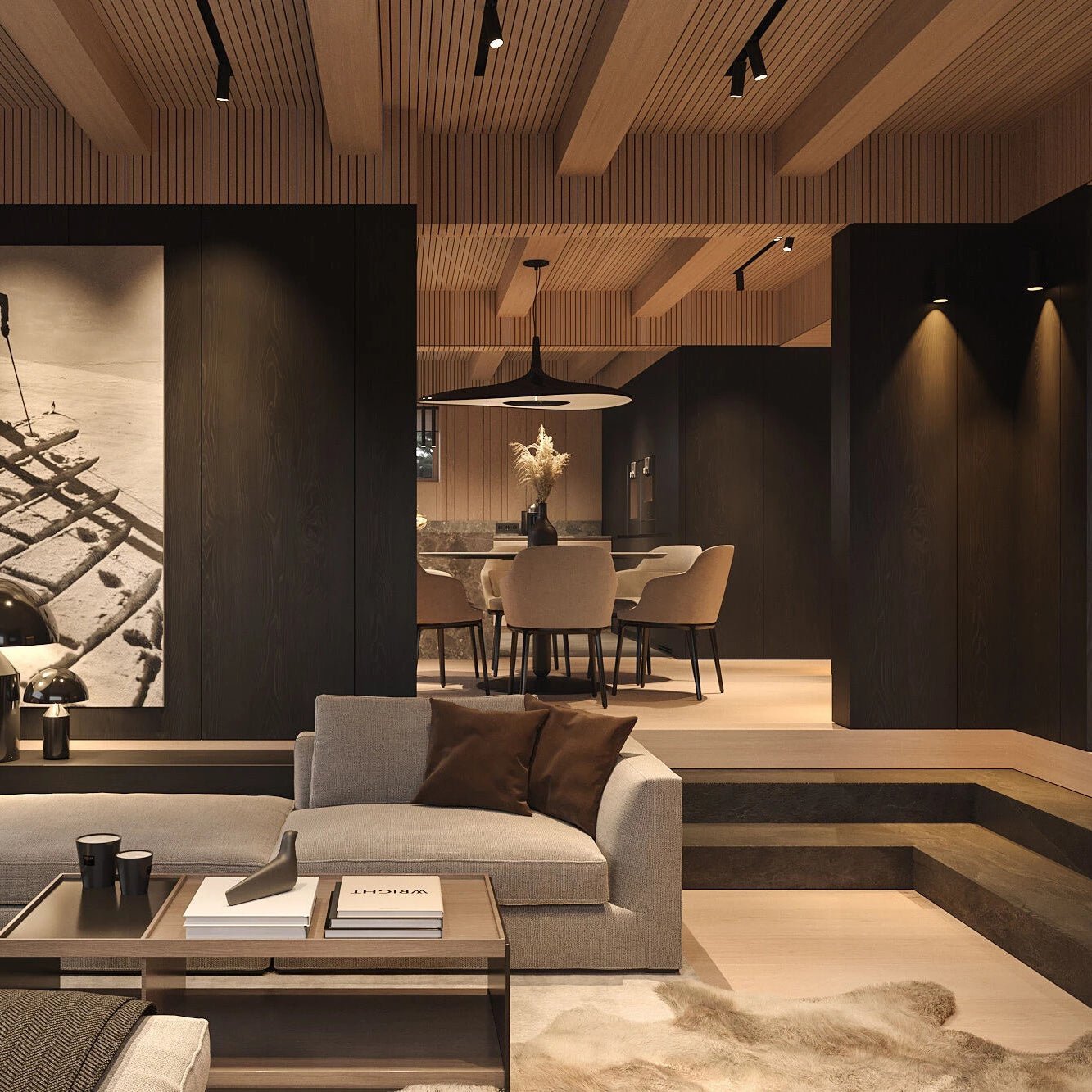 Soleil Noir Pendant Lamp - Lumpaz